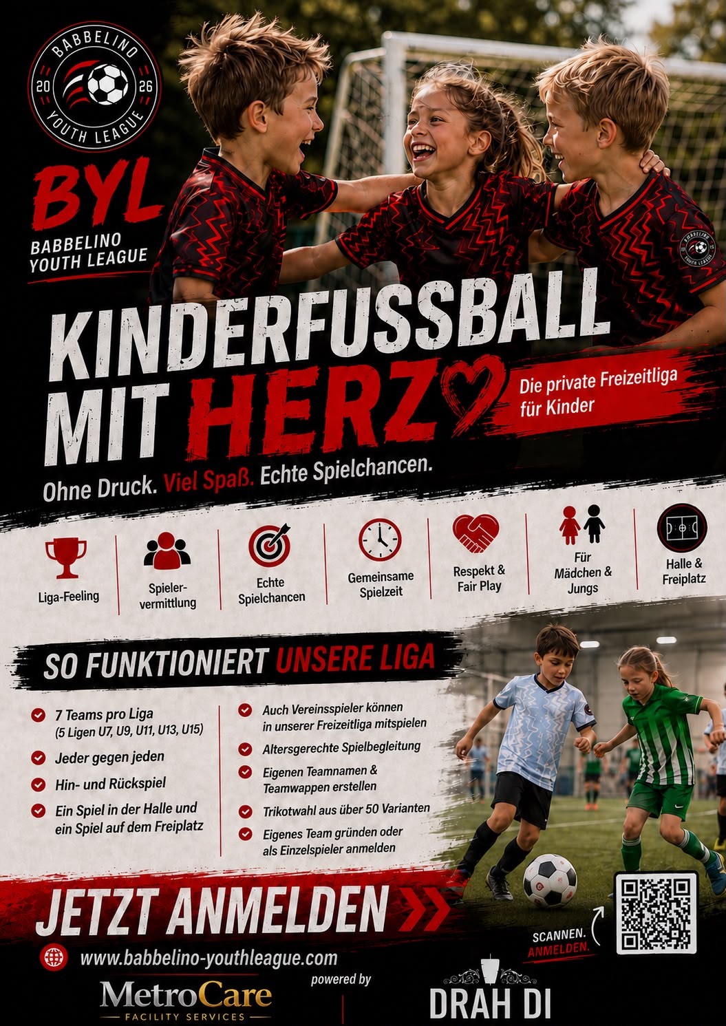 So funktioniert die Babbelino Youth League
